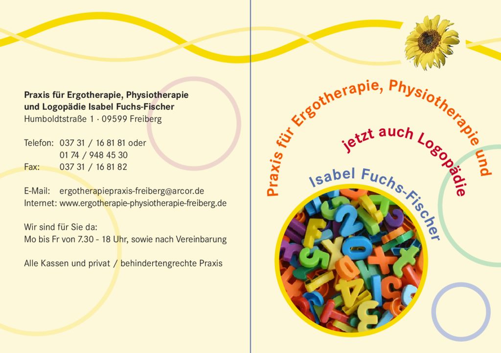 thumbnail of Flyer Logopädie